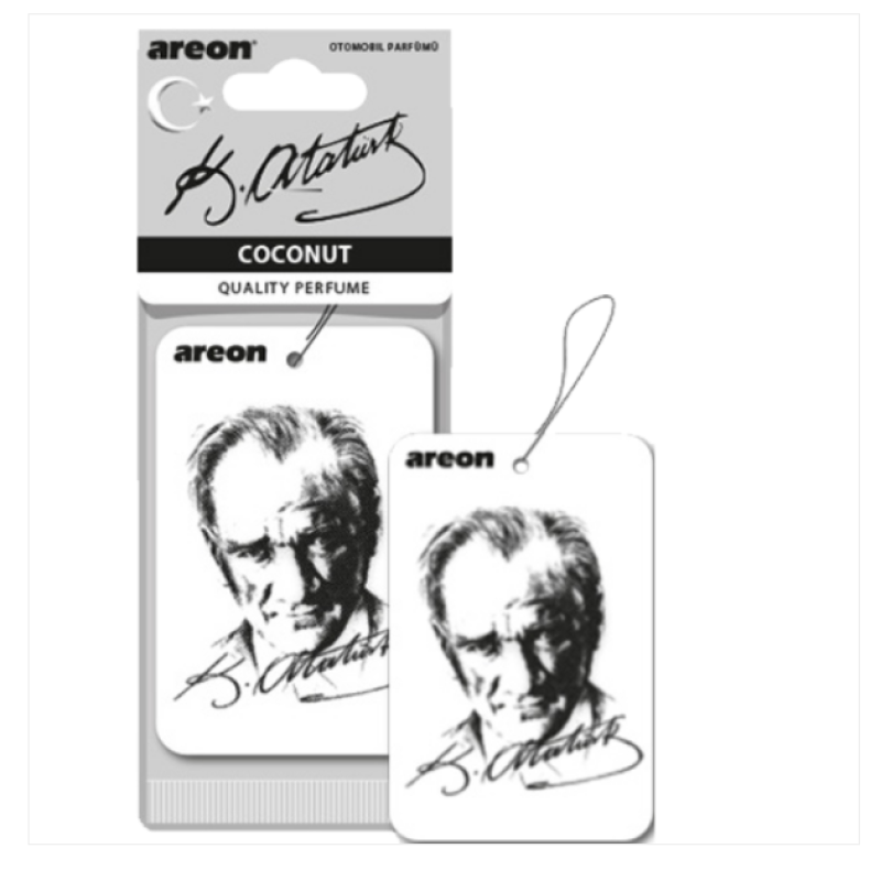 Areon Atatürk Coconut Oto Araç Kokusu
