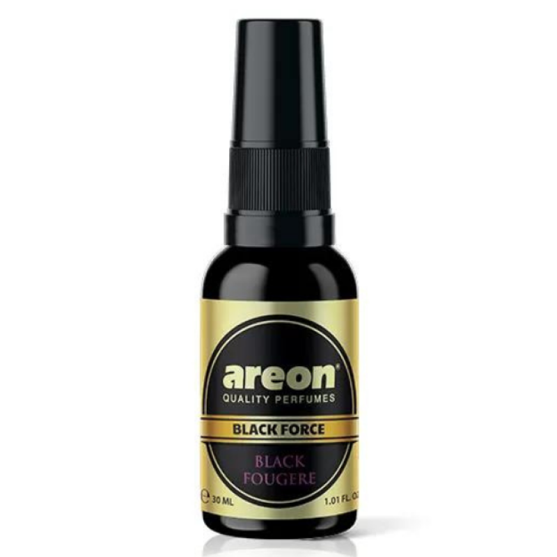 Areon Black Force 30 Ml Black Fougere Oto Araç Spreyi