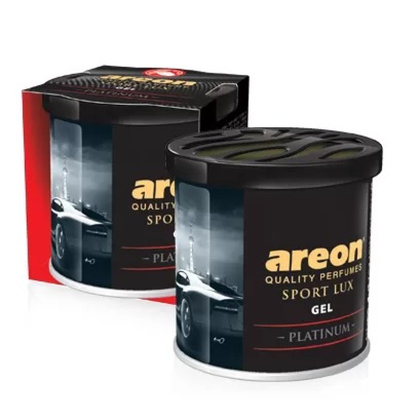 Areon Gel Can Sport Lux Platinum Bardaklik Oto Araç Kokusu
