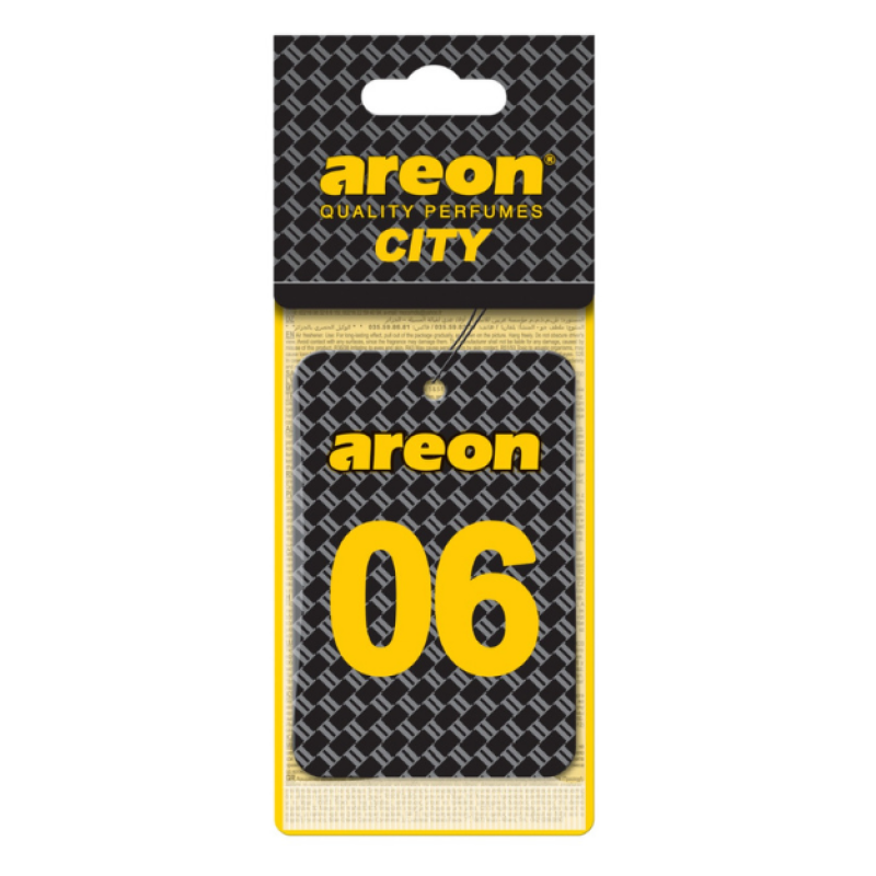 Areon City Vanilla Black 06 Oto Araç Kokusu