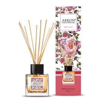 Areon Garden Rose Valley 50 Ml Bambu Çubuklu Oda Kokusu