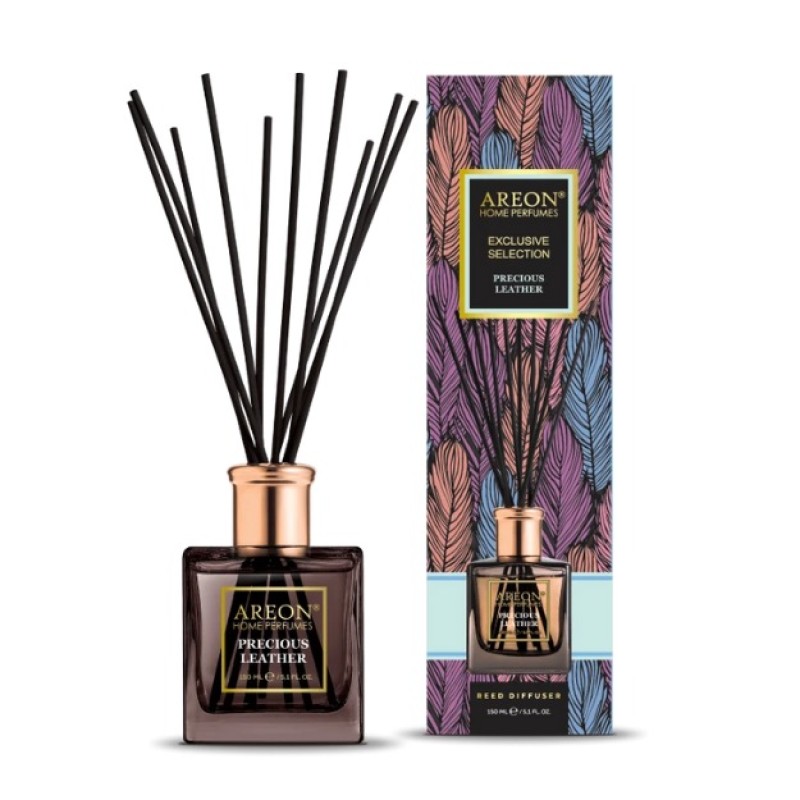 Areon Exclusive Selection Precious Leather 150 Ml Bambu Çubuklu Oda Kokusu